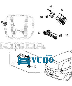 Ăng ten mở cốp xe Honda Odyssey | 38387-TZ5-A01 - Image 6
