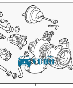 Ống gió két turbo xe MITSUBISHI PAJERO 2006-2016 | 14099W020P - Image 3