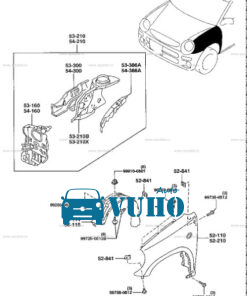 XƯƠNG Ụ ĐỠ GIẢM XÓC XE FORD RANGER 2020 | JB3Z16C274D 9 XƯƠNG Ụ ĐỠ GIẢM XÓC XE FORD RANGER 2020 | JB3Z16C274D - Image 5