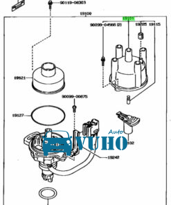 Nắp chia điện xe TOYOTA ZACE 1999 | 1910113550 - Image 5