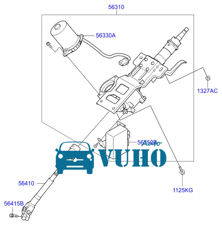 HYUNDAI I30 2011-2015 MÔ TƠ CỌC LÁI | 563303X500 9 HYUNDAI I30 2011-2015 MÔ TƠ CỌC LÁI | 563303X500 - Image 9