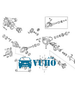 SSANGYONG REXTON 2006-2017 | KHÓA CÀI CẦU | 4151036200 - Image 7
