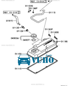 KIA CERATO 2008-2013 NẮP CHE MÔ BIN | 224052B010 12 KIA CERATO 2008-2013 NẮP CHE MÔ BIN | 224052B010 - Image 6