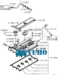 KIA CERATO 2008-2013 NẮP CHE MÔ BIN | 224052B010 - Image 4