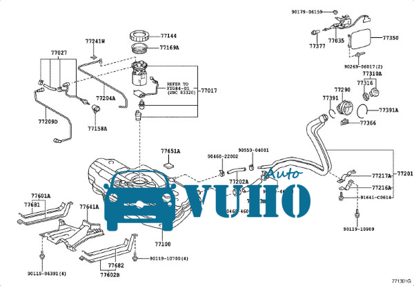 DÂY GIẬT NẮP BÌNH XĂNG XE TOYOTA YARIS 2015 | 770350D310 4 DÂY GIẬT NẮP BÌNH XĂNG XE TOYOTA YARIS 2015 | 770350D310 - Image 4