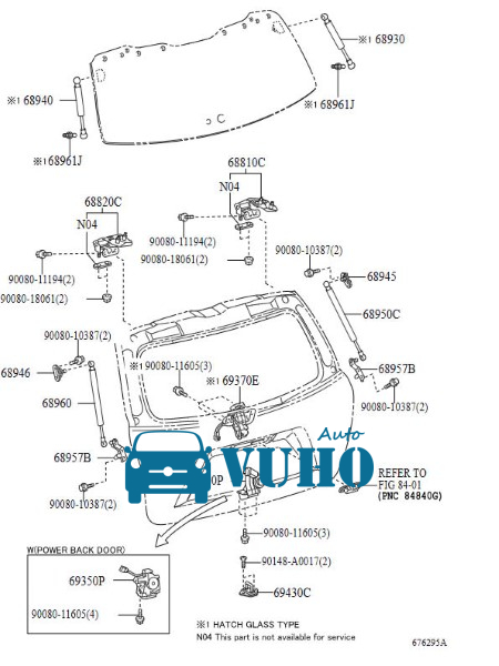 TOYOTA CROSS 2020-2024 BẢN LỀ CỐP SAU | 688100A030 5 TOYOTA CROSS 2020-2024 BẢN LỀ CỐP SAU | 688100A030 - Image 5