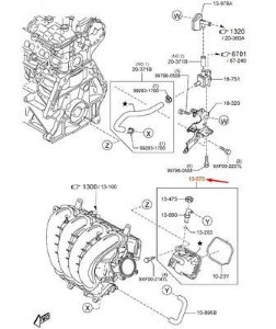 HỘP TÁCH NHỚT XE MAZDA CX30 2018-2023 | P30113570 5 HỘP TÁCH NHỚT XE MAZDA CX30 2018-2023 | P30113570 - Image 5