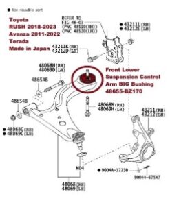 CAO SU CÀNG A TRÊN FORD RANGER 2014 | JB3Z3068A 8 CAO SU CÀNG A TRÊN FORD RANGER 2014 | JB3Z3068A - Image 4